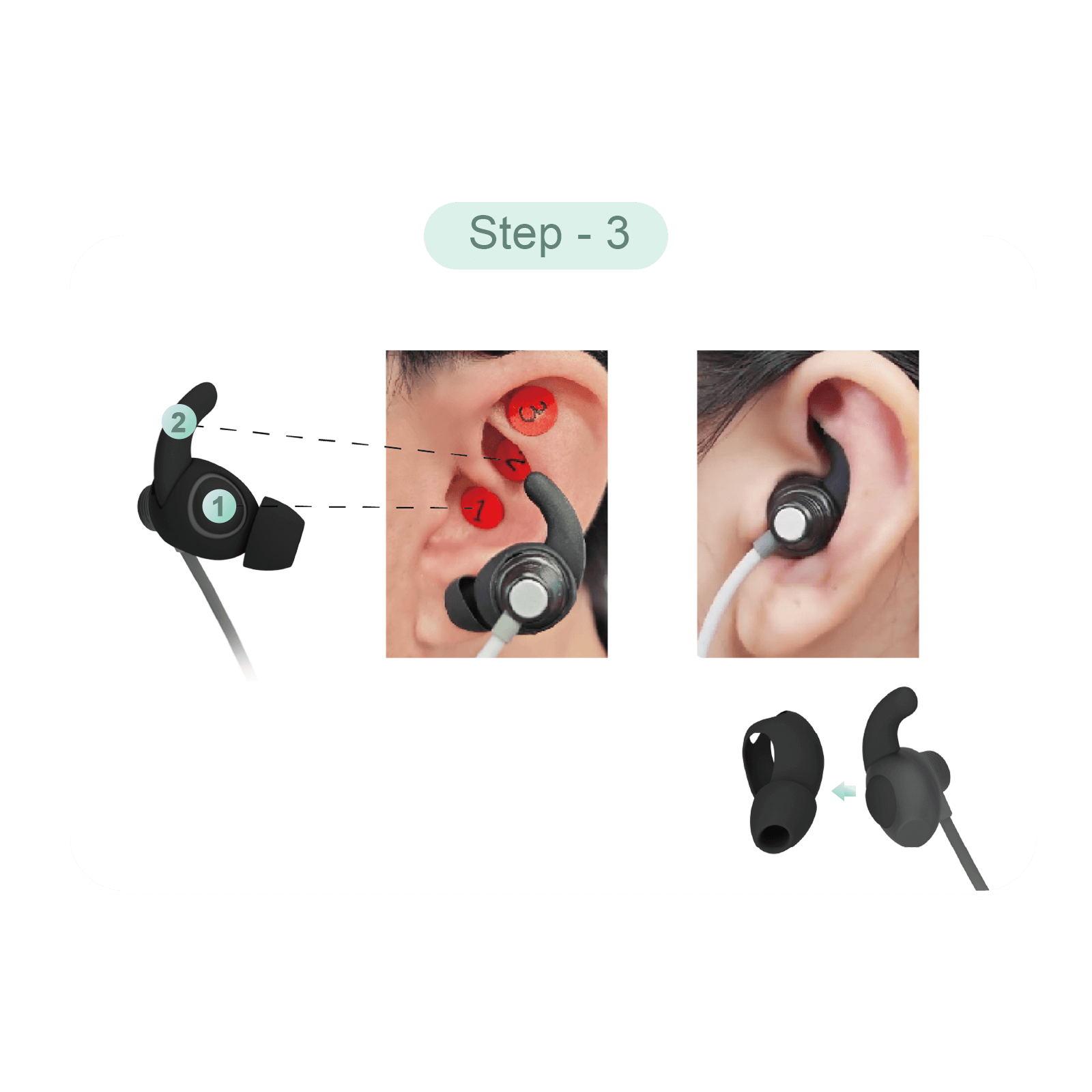 Properly Fit the Earpiece