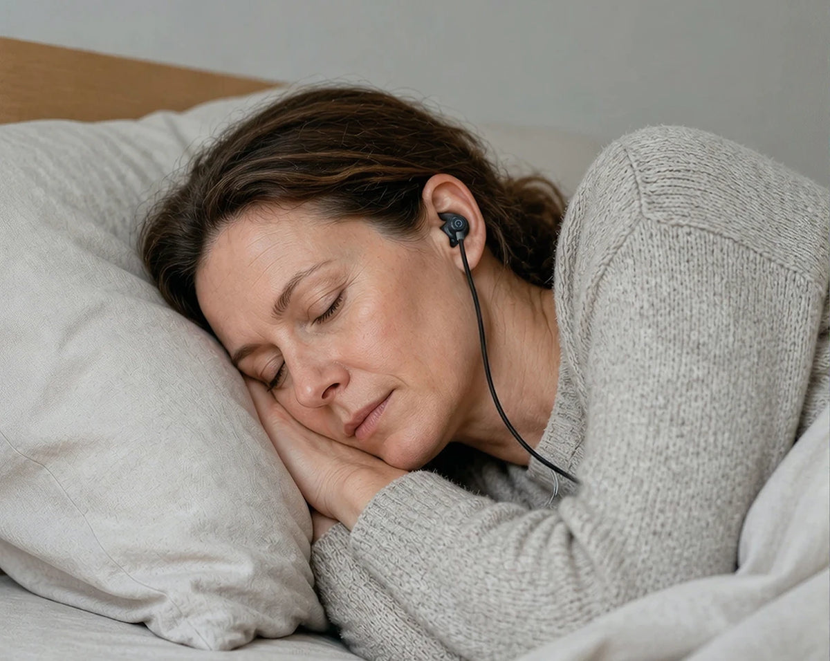 Person resting with Vita Mini